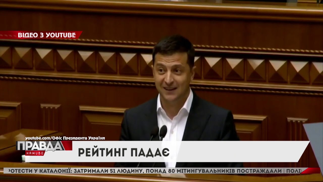 Рейтинг Зеленського падає: свіже соціологічне опитування