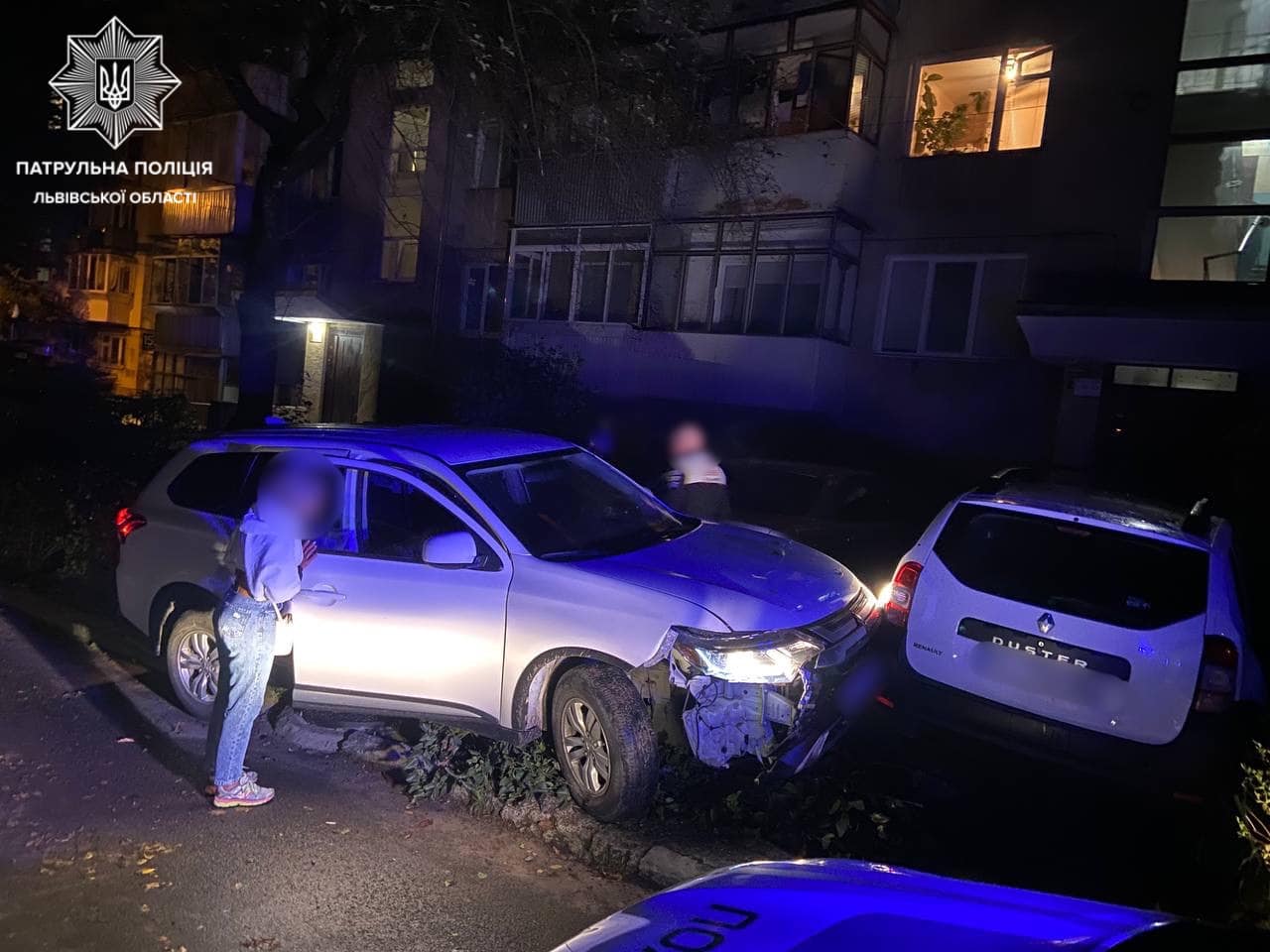 У Львові нетвереза водійка влаштувала ДТП: пошкодила 5 автівок