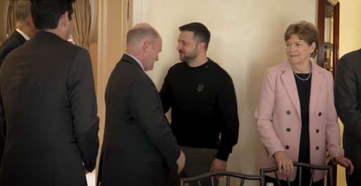 Зеленський зустрівся із сенаторами США. Обговорили подальшу підтримку України