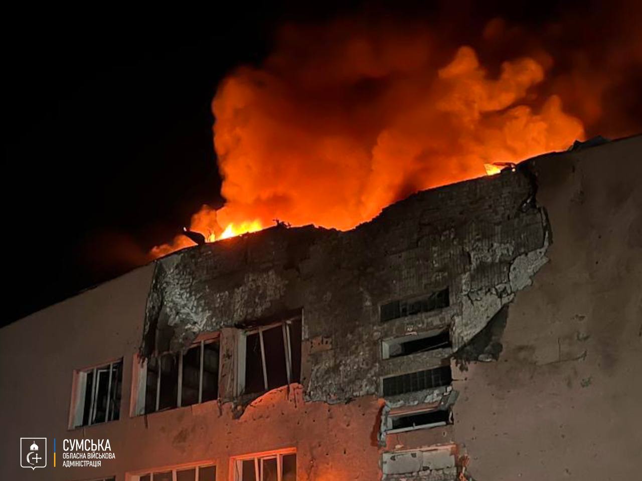 Вночі росіяни вдарили по Сумщині: є поранений, зруйновані будинки