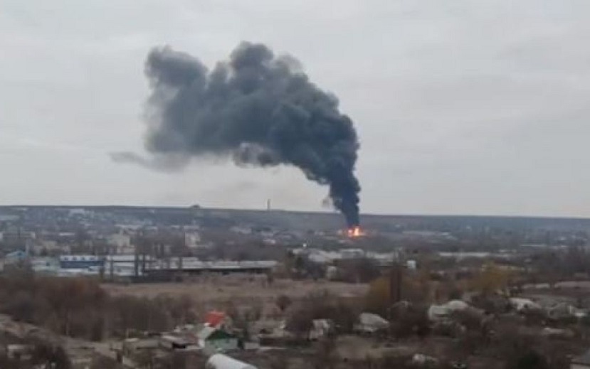 В окупованому Луганську стався сильний вибух