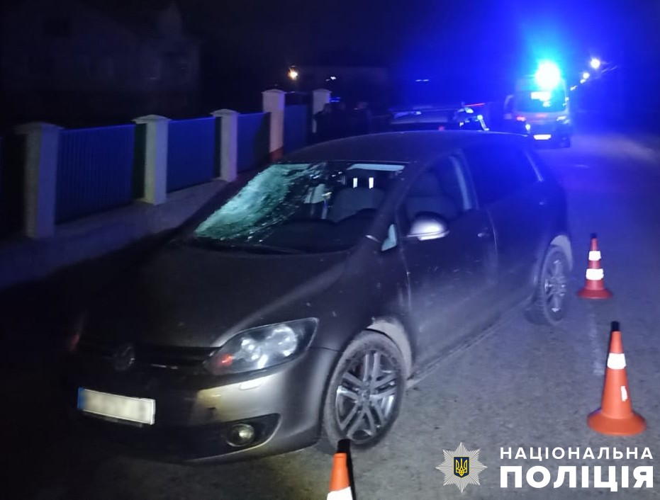 На Львівщині водійка «Volkswagen» на смерть збила 57-річного пішохода
