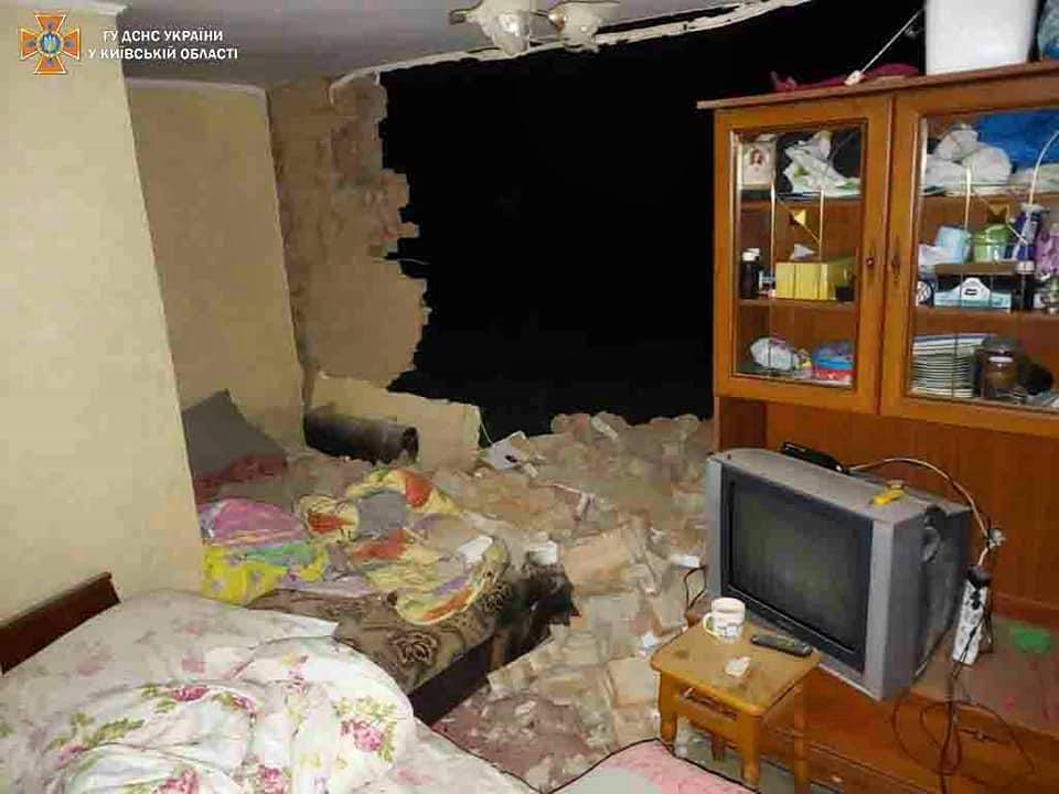 Вибух у житловому будинку під Києвом. Серед постраждалих – 7-місячне немовля