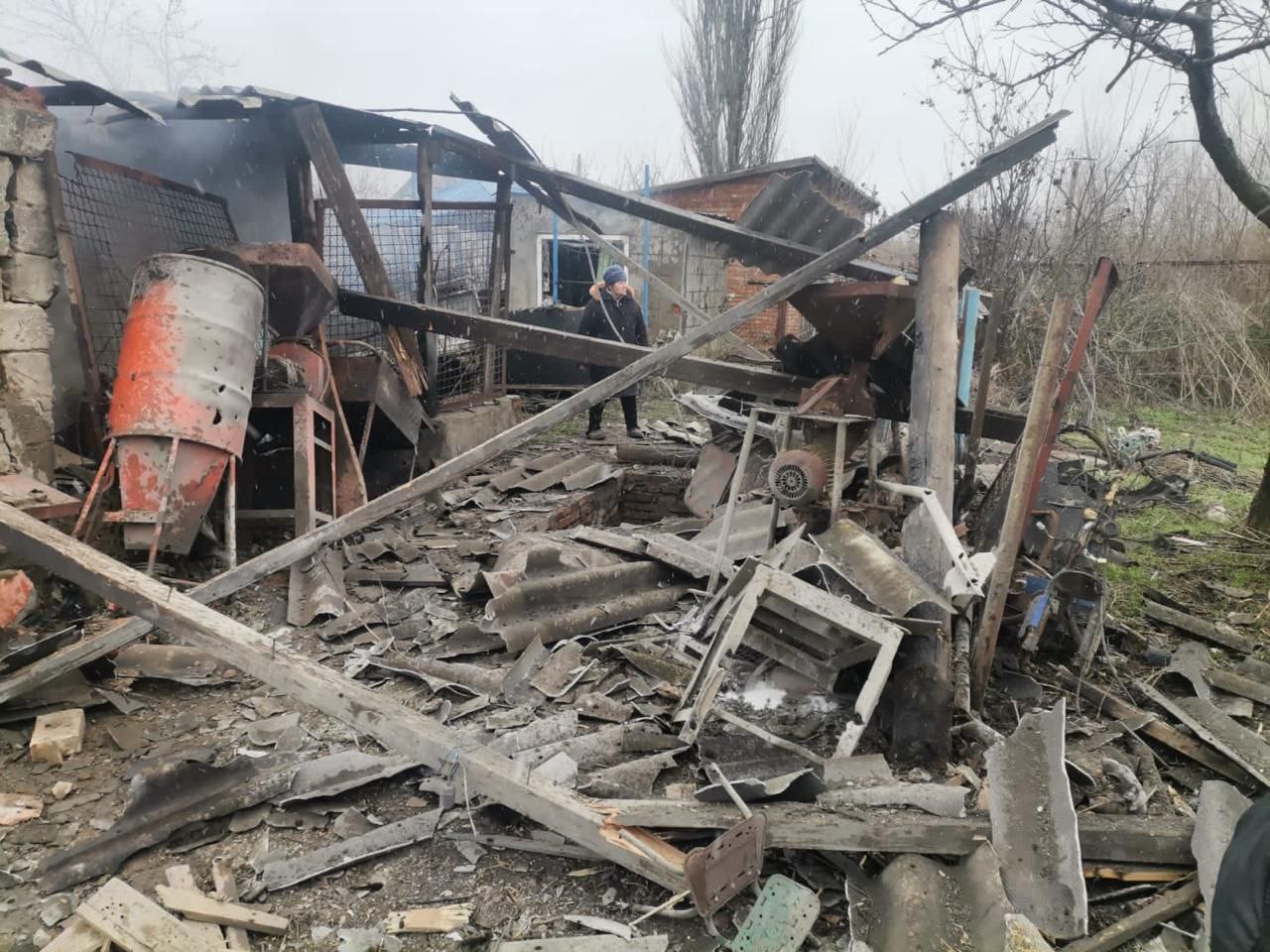 Росіяни обстріляли Гуляйполе. Є поранений і руйнування