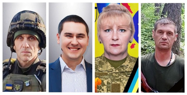 Воювали на півдні та сході України. Львівщина прощається із трьома захисниками і захисницею
