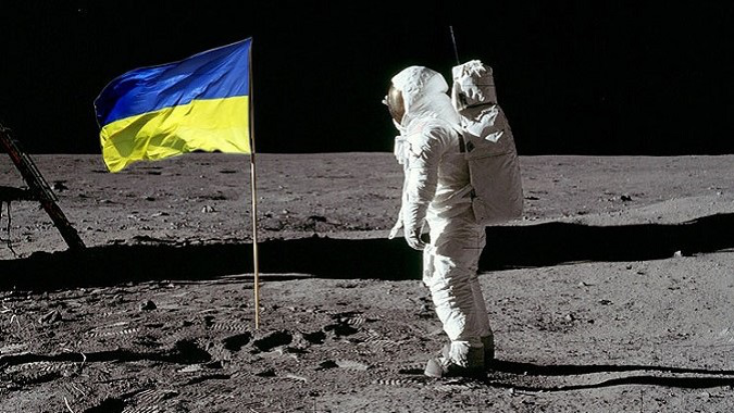 Український прапор полетить на Місяць