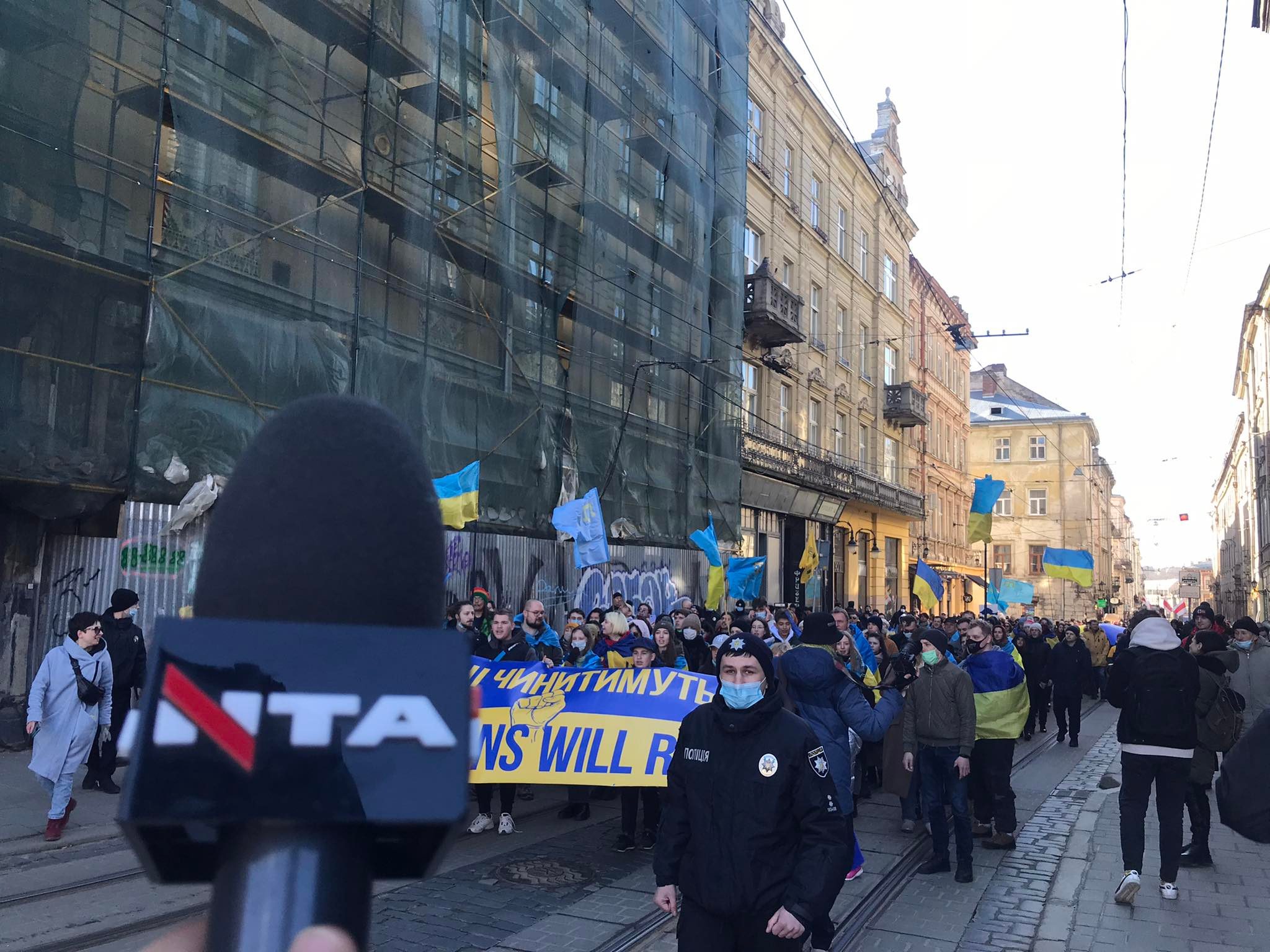 У Львові відбувається Марш Єдності. Наживо
