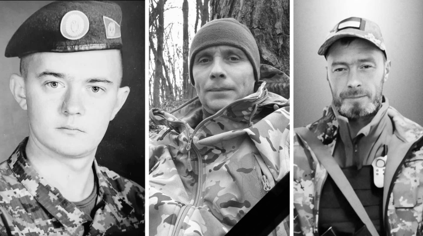 Захищали Україну на східному напрямку: Львівщина прощається з трьома Героями