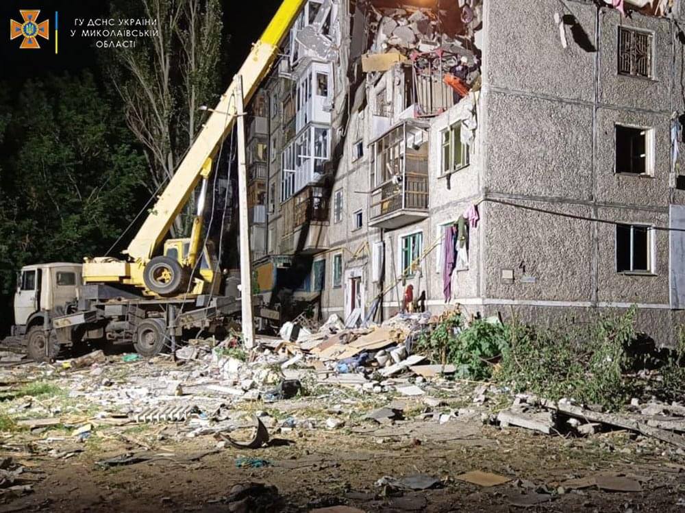 Ракетний удару по п’ятиповерхівці в Миколаєві: вже шестеро загиблих