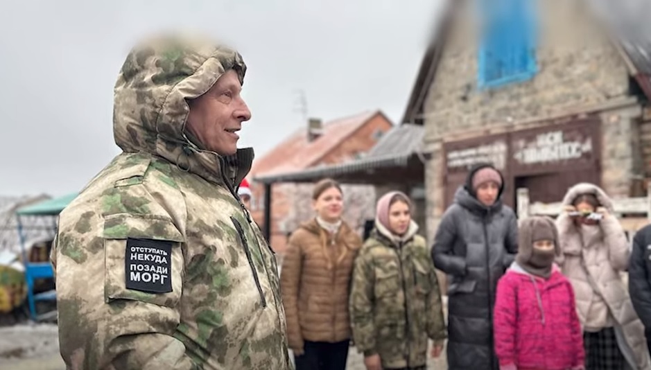 Російський актор-путініст Охлобистін потрапив під обстріл на Донеччині