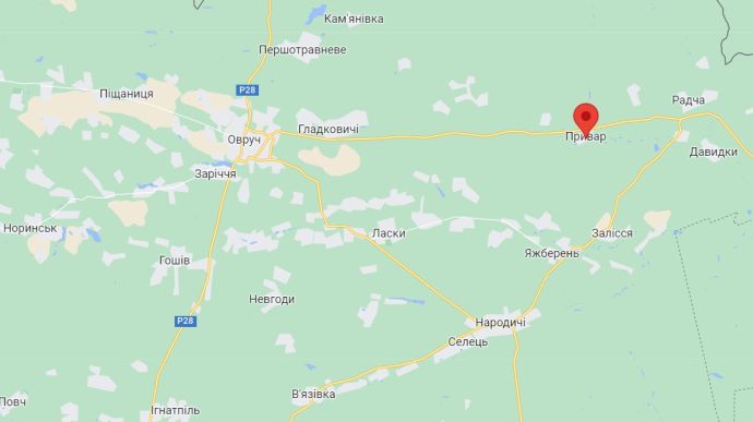 Розстріляли з неба: на Житомирщині окупанти повністю знищили село
