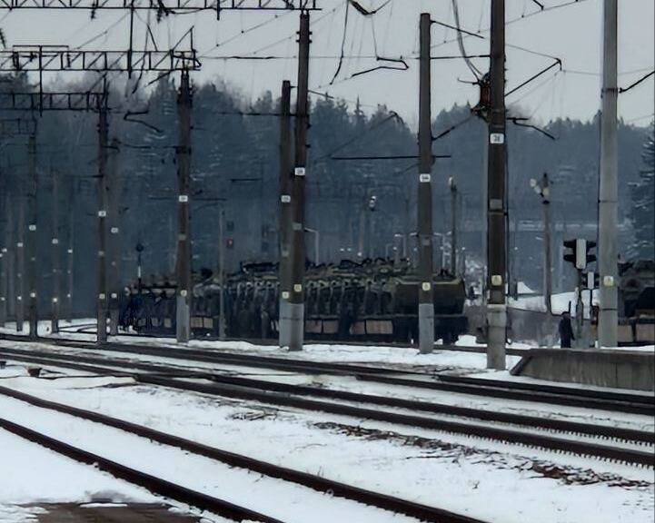 Партизани фіксують прибуття військової техніки РФ до Білорусі