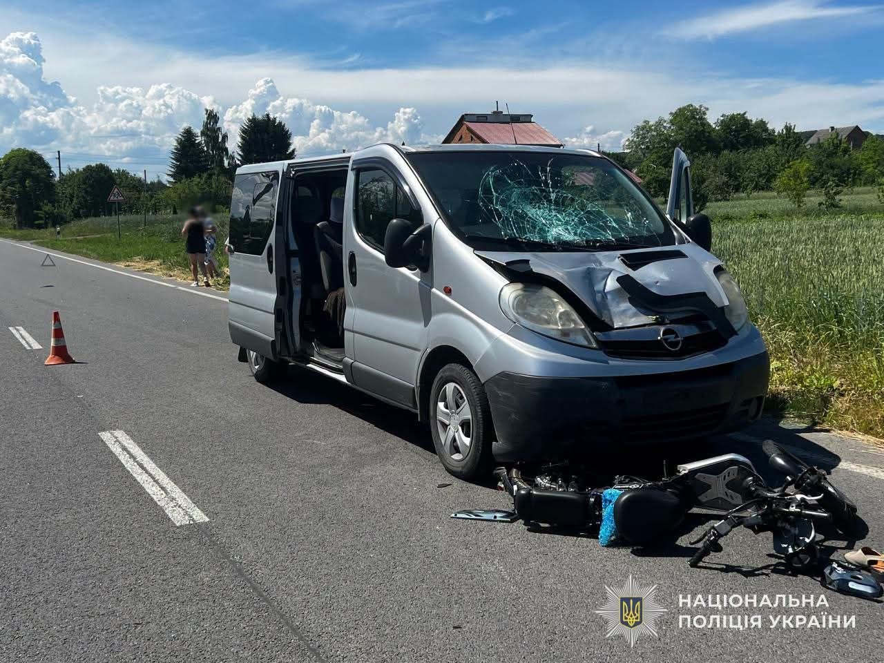 Смертельна аварія на Львівщині: перше фото з місця трагедії