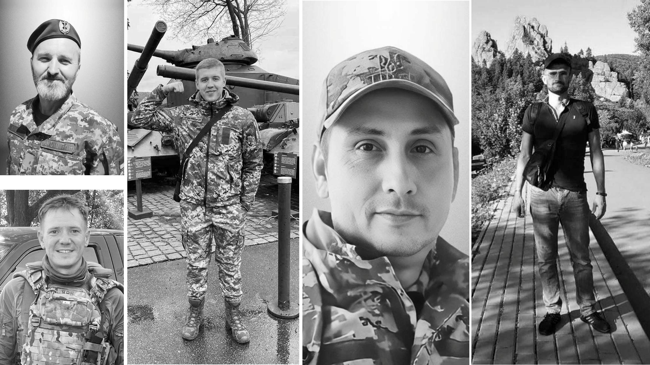 Загинули у грудні: Львівщина прощається з п’ятьма Героями