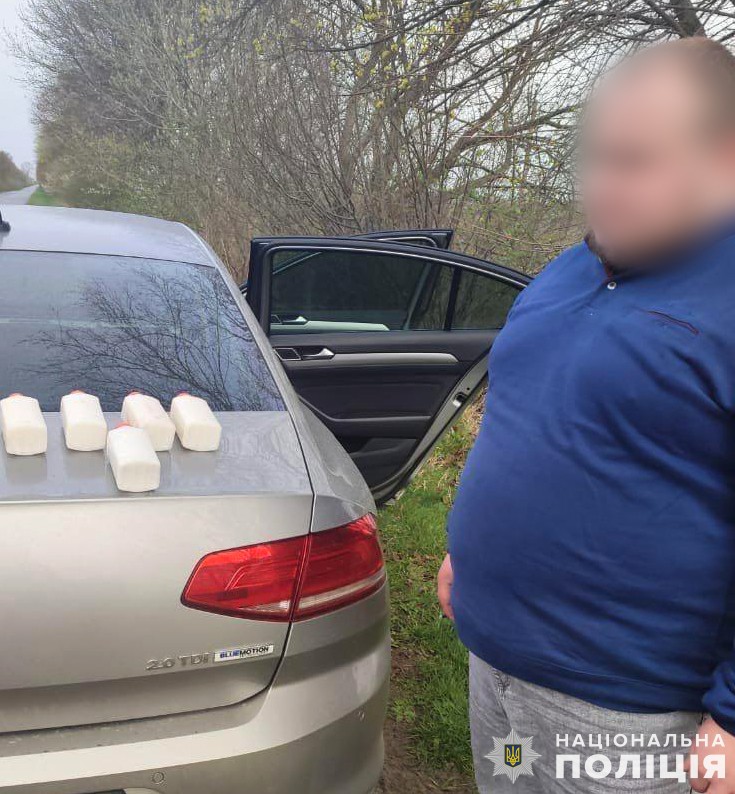 На Львівщині затримали водія з наркотиками на майже 5 мільйонів гривень
