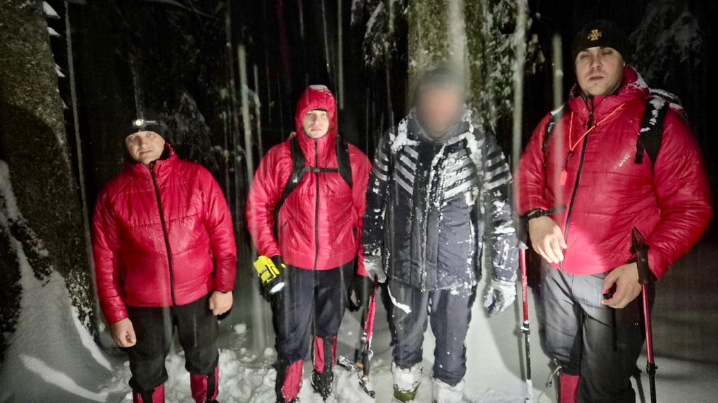 У Карпатах під час спуску з Говерли заблукав турист з Луцька