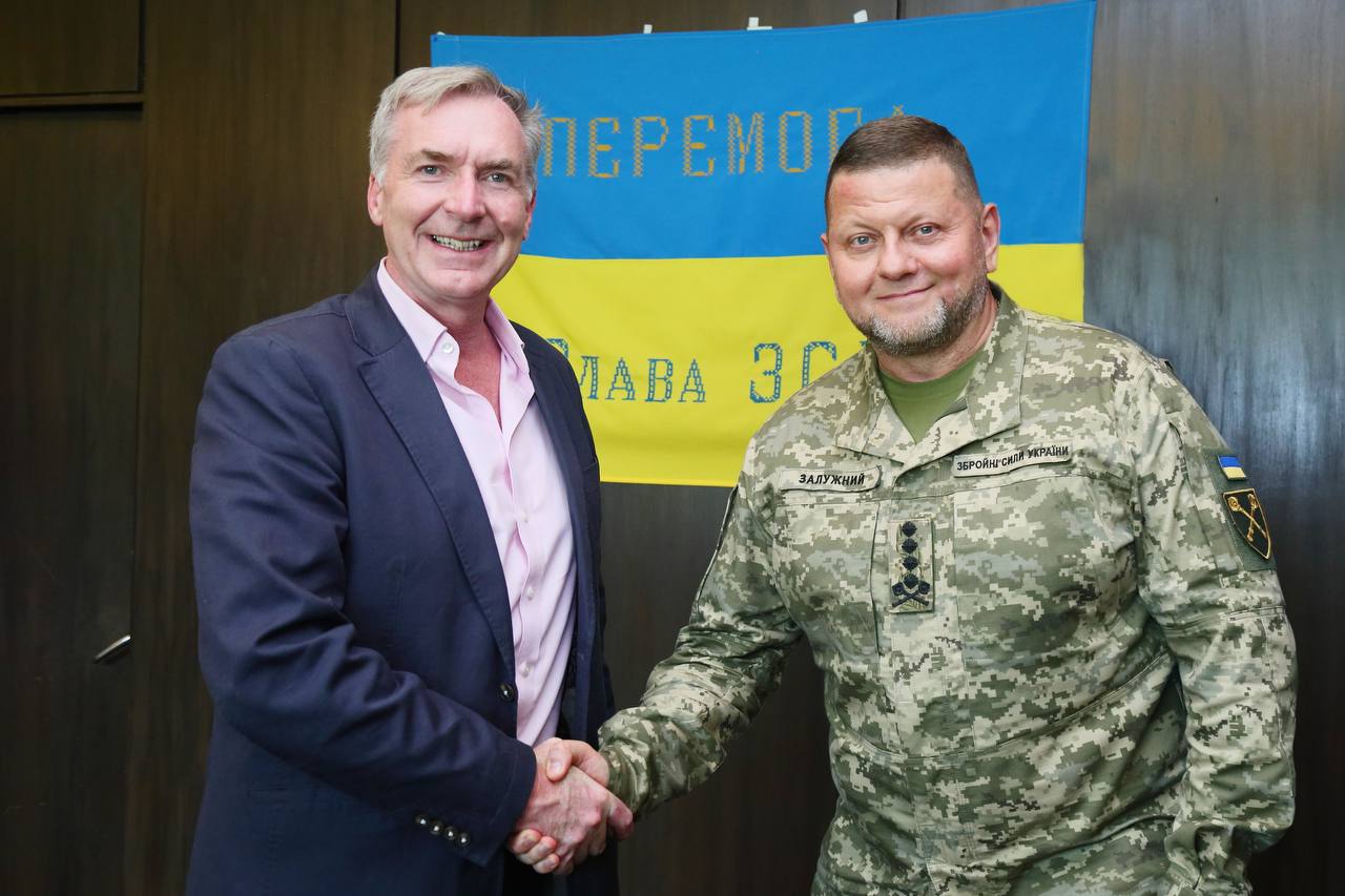До Залужного приїхав начальник штабу з Великої Британії
