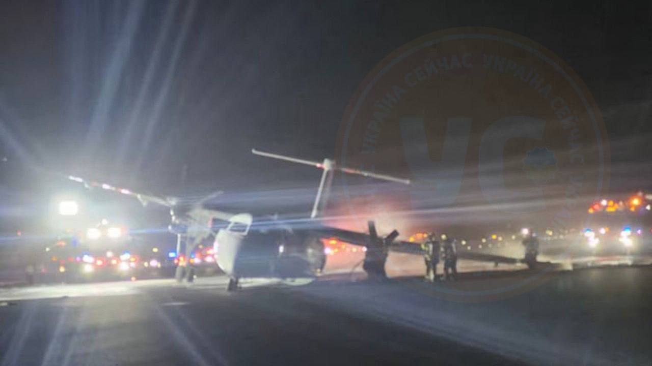У Канаді загорівся літак внаслідок удару об злітно-посадкову смугу