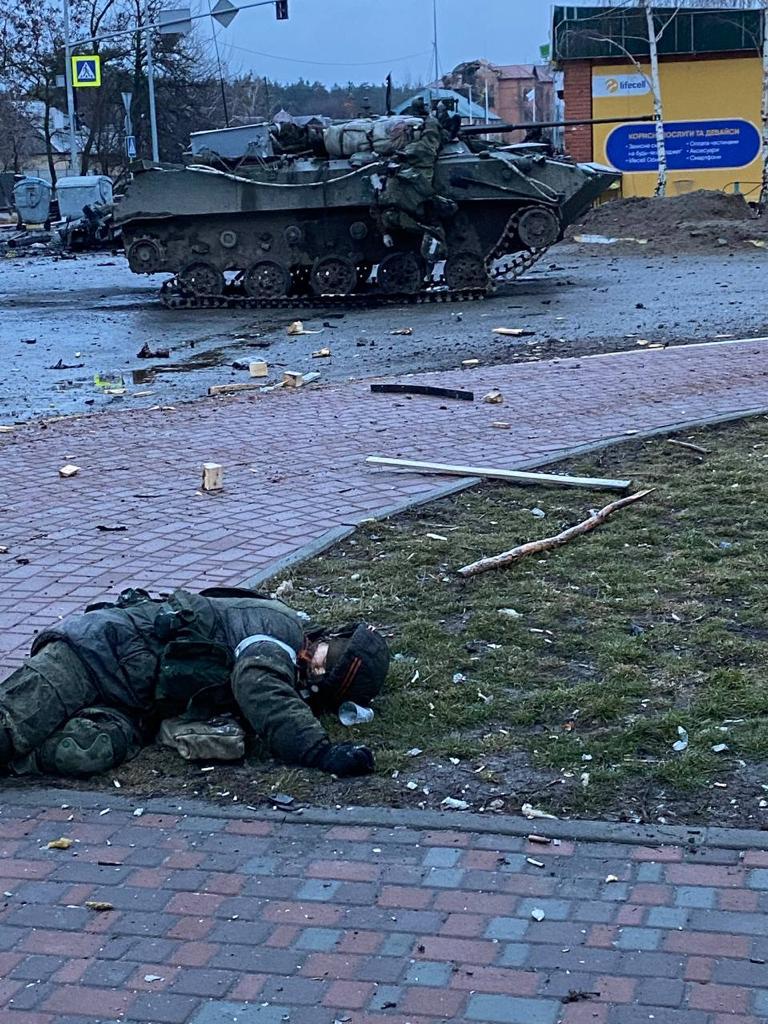 У Гостомелі знищили понад пів сотні окупантів