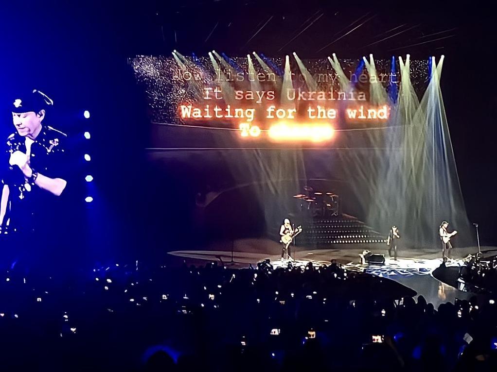 Легендарний гурт Scorpions підтримав українців