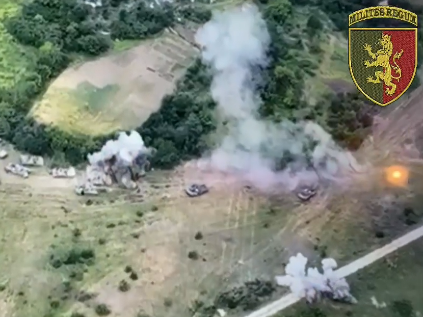 Українські артилеристи розбили колону техніки окупантів на Луганщині