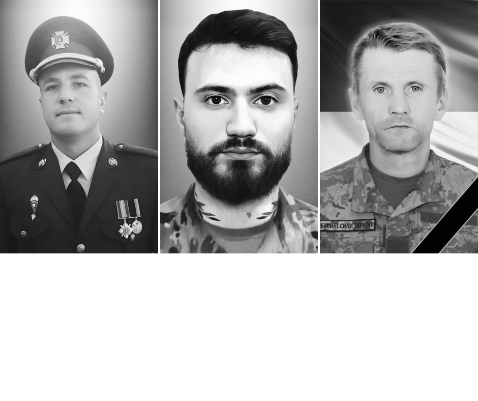 Сьогодні Львівщина прощається з трьома захисниками