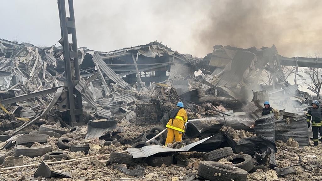 Вранці Росія знову вдарила ракетами у передмістя Запоріжжя