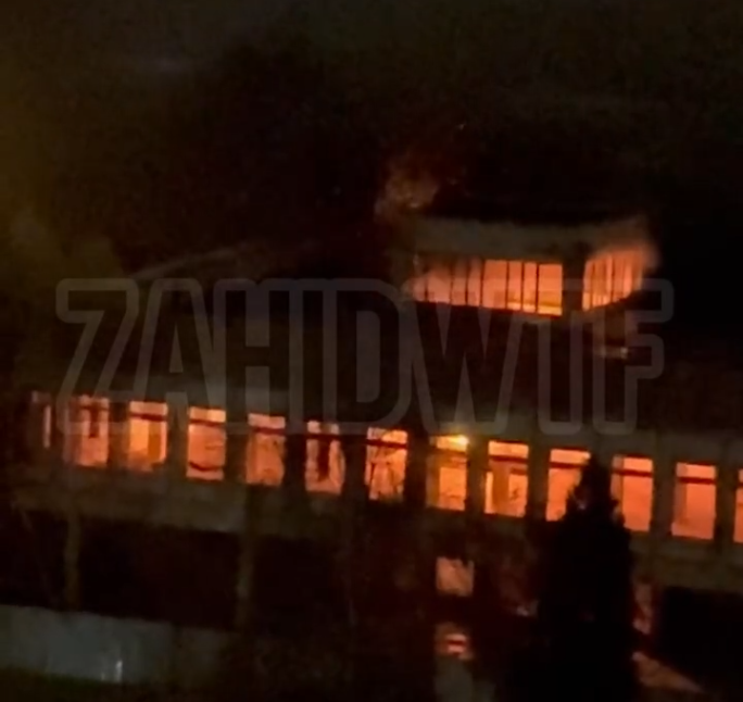 У Львові спалахнула пожежа в одному з приміщень університету