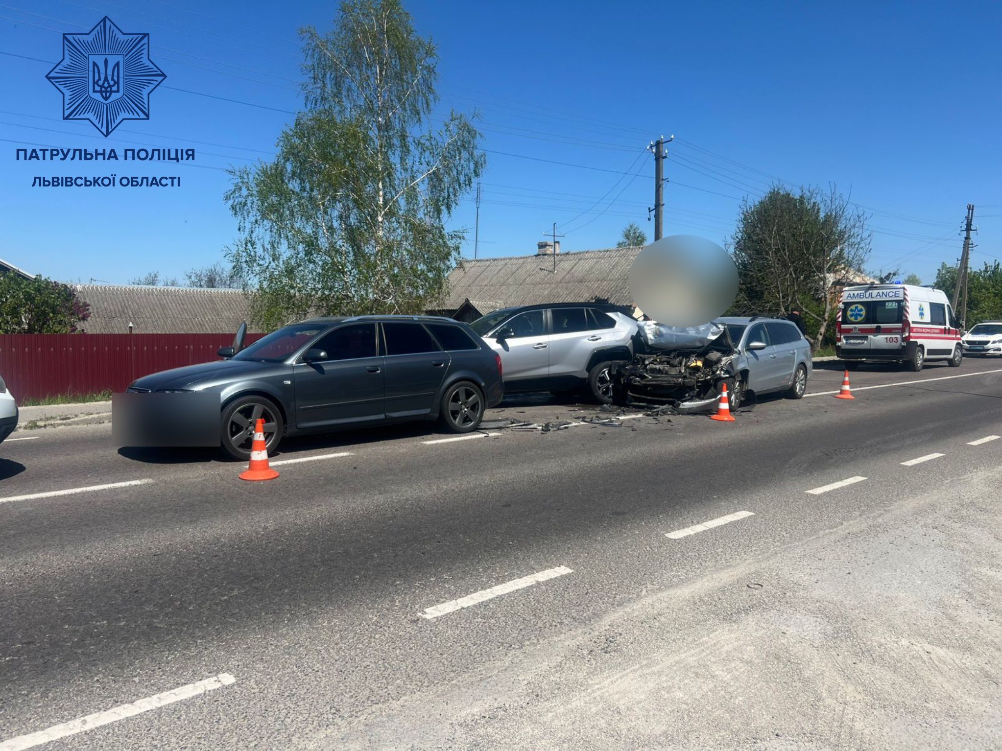 Поліція показала фото жахливих ДТП на Львівщині за минулу добу