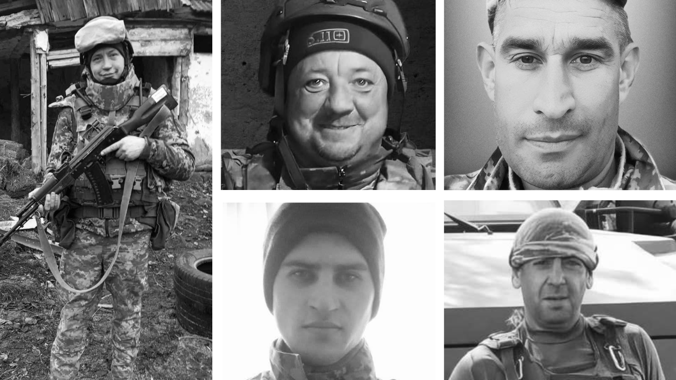 Львівщина прощається із п’ятьма захисниками, які загинули на Донеччині