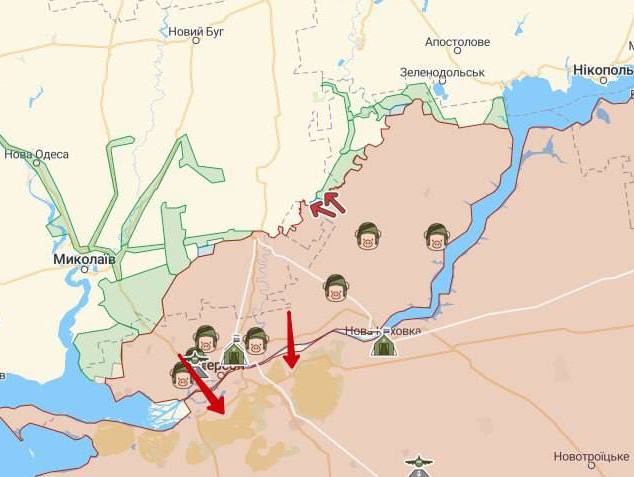 Керівники окупантів покинули їх на правому березі Дніпра, а самі тікають – Кім