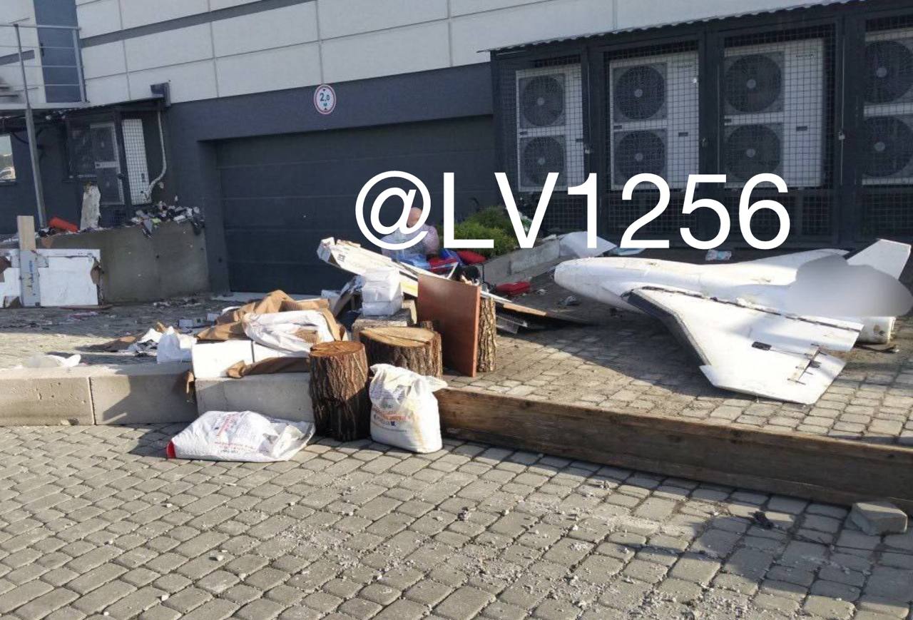 У Сокільниках під Львовом знайшли російський дрон «Гербера» — без бойової частини