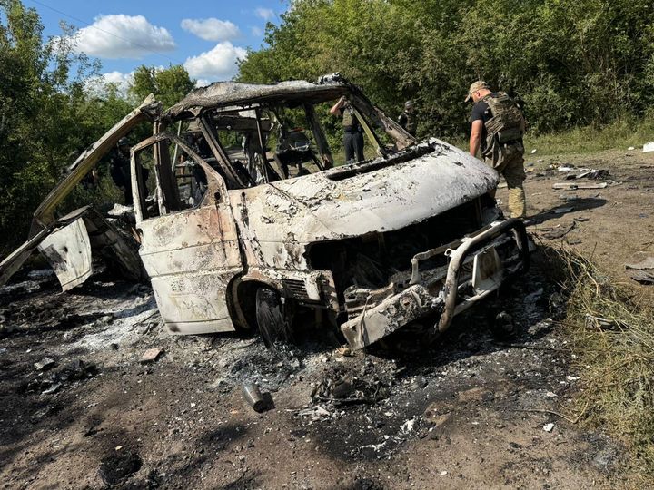 На Харківщині росіяни FPV -дроном атакували авто «Госпітальєрів»: загинули двоє медиків