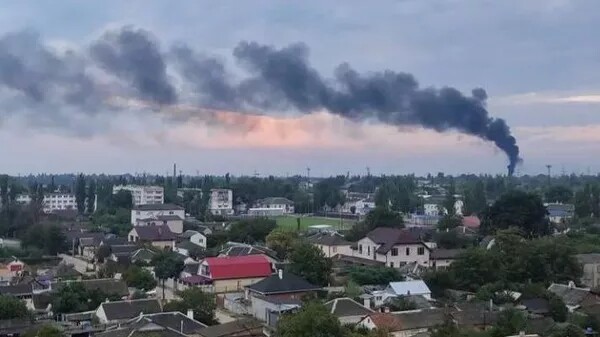 Вибухи в Криму спричинили пожежі на складі боєприпасів і трансформаторній підстанції