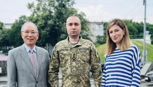 Буданов та Джапарова зустрілися з послом Японії