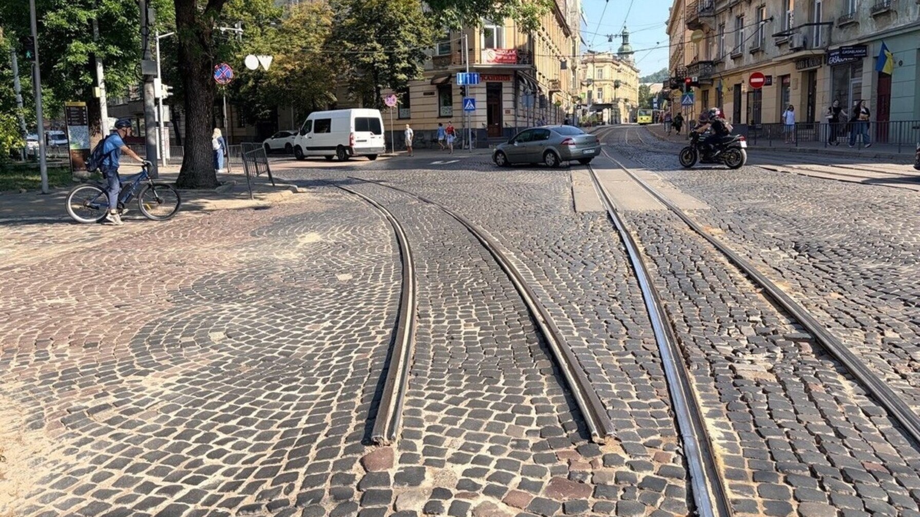 У Львові ще одну вулицю закриють на ремонт: заберуть трамвайну колію