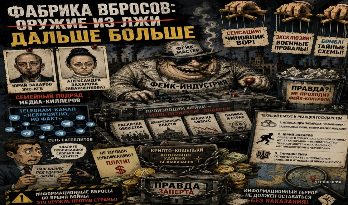 Сімейний підряд медіакілерів: як білоруський екс-КДБшник Захаров та його дружина створили мережу політичного шантажу