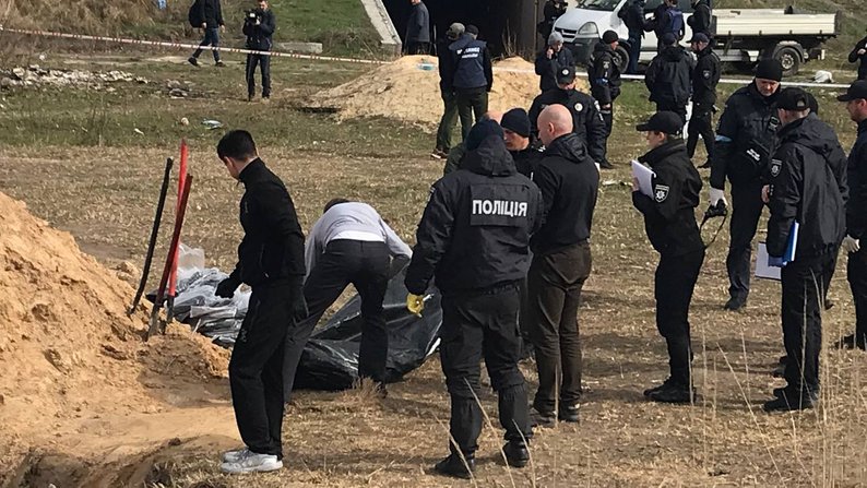У Київській області виявили 1346 тіл мирних мешканців, убитих окупантами