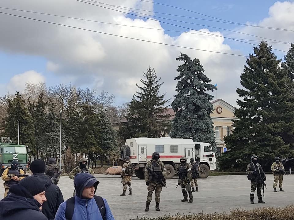 У Скадовськ зайшли російські військові