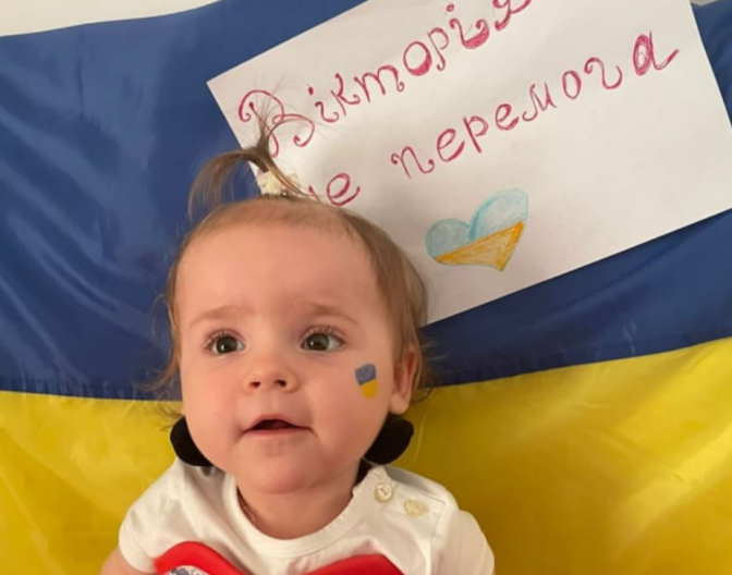 Вікторія перемогла. Маленькій львів'янці зі СМА зібрали кошти на укол життя