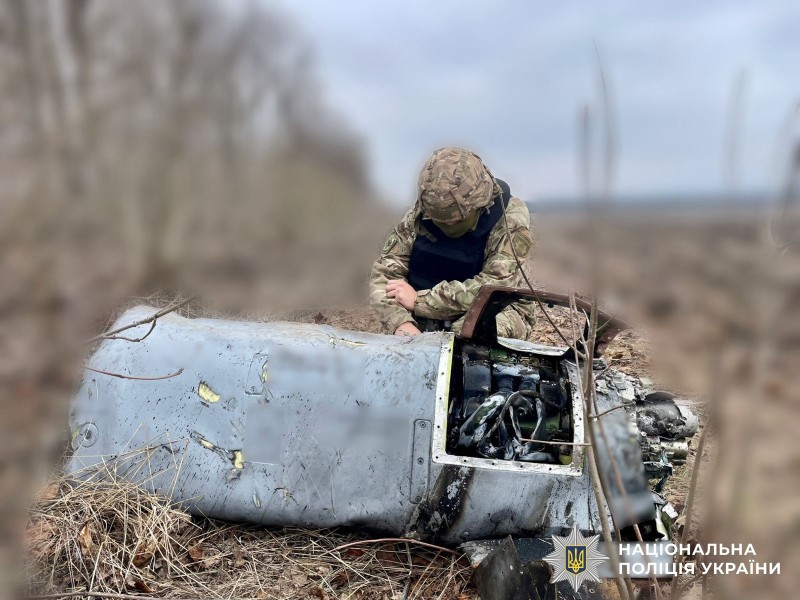 На Вінниччині знайшли бойову частину ракети Х-101