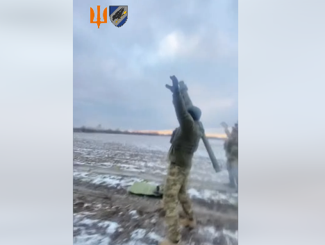 Ще одне відео роботи ПвК «Захід» під час сьогоднішньої атаки