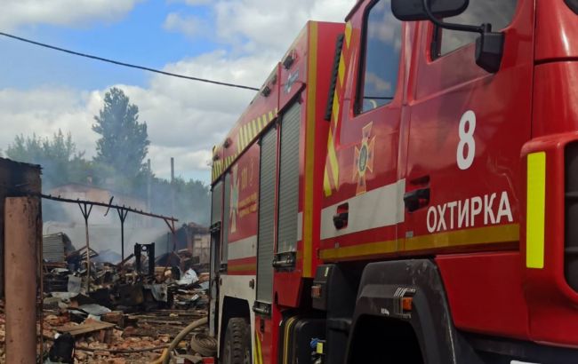 Російські війська вдарили по Охтирці Сумської області: серед постраждалих -троє дітей з однієї родини (фото)