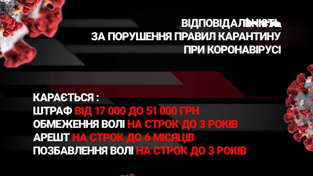 За порушення карантину - штрафи: які та за що?