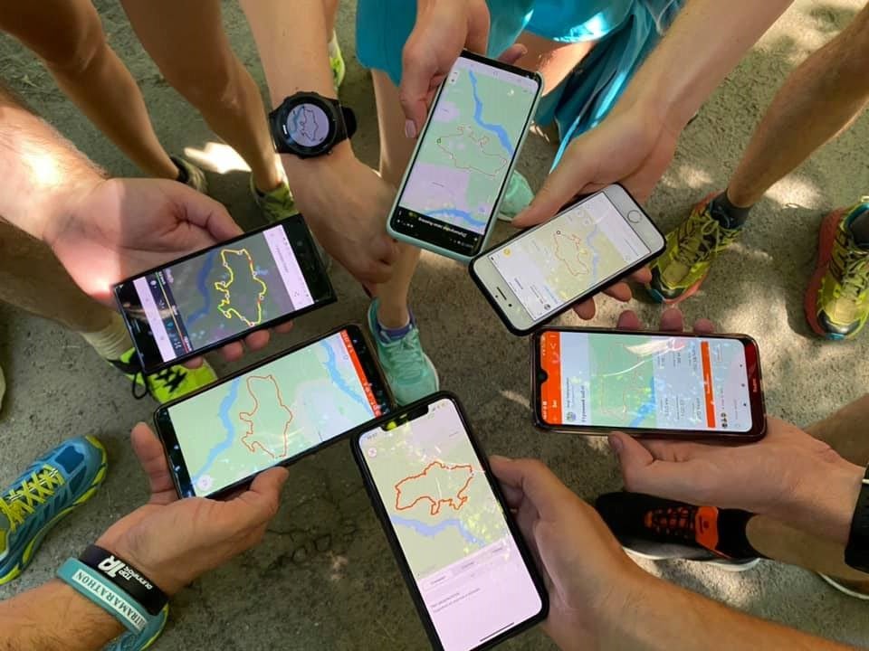 Бігову стежку в формі карти України визнали рекордною