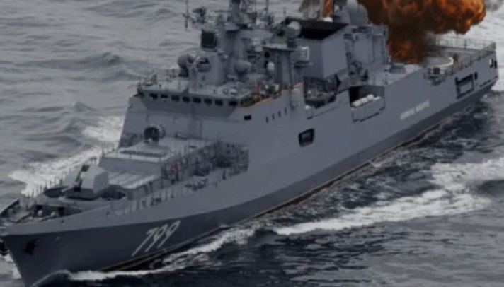 У Чорне море вирушив ще один російський фрегат-ракетоносець