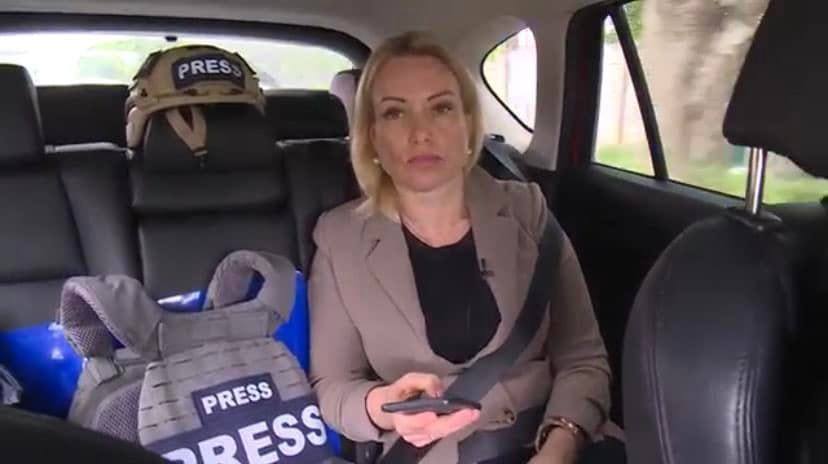 Пропагандистка Овсяннікова приїхала в Одесу, але там її ніхто не чекав