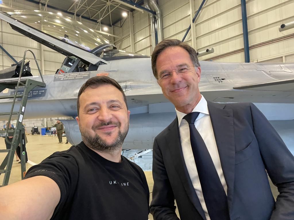 Україна отримає від Нідерландів 42 винищувачі F-16