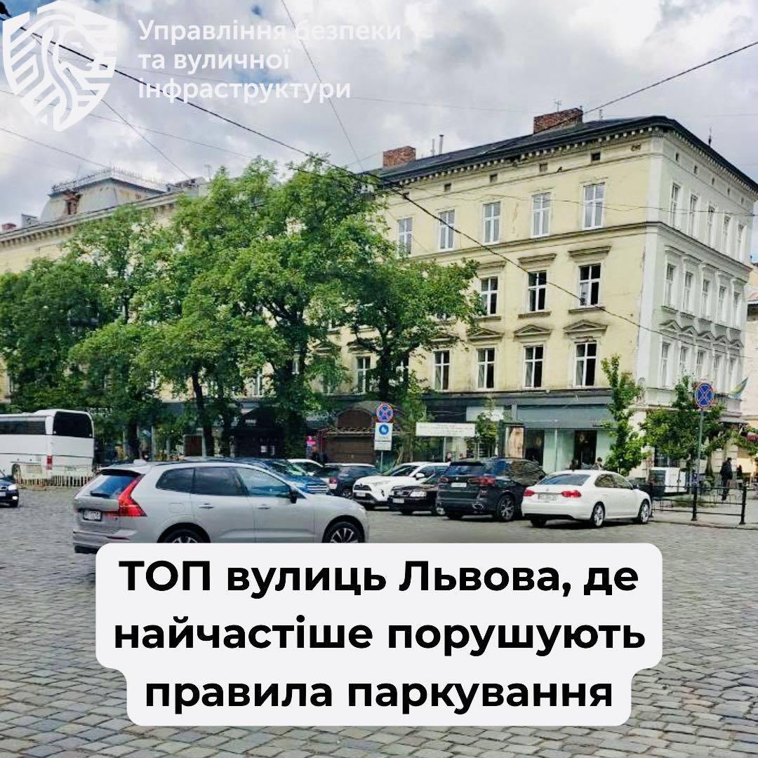 Паркувальний антирекорд: у Львові на одній вулиці виписали понад 17 тисяч штрафів