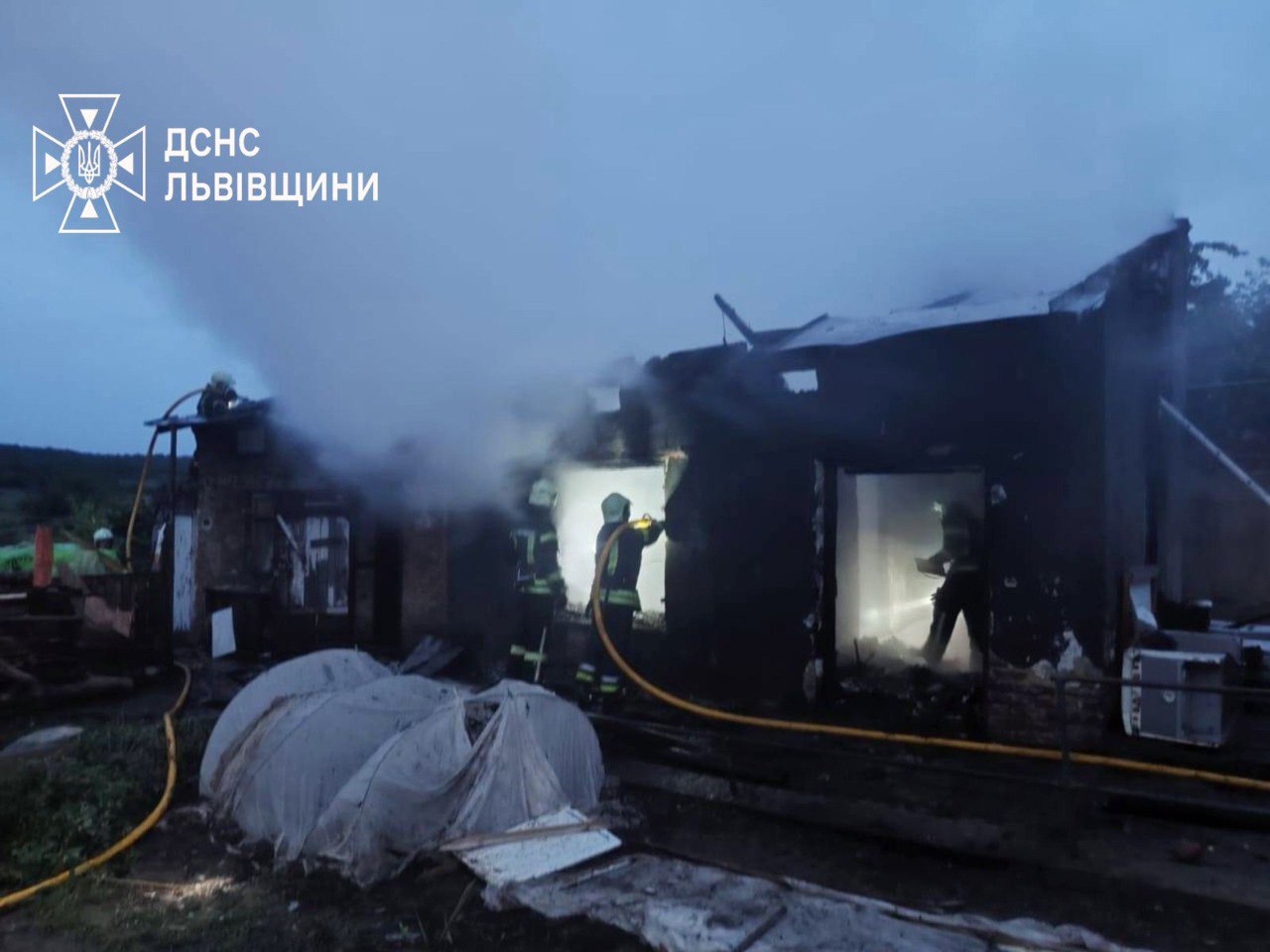 На Львівщині у пожежі загинула людина (фото)